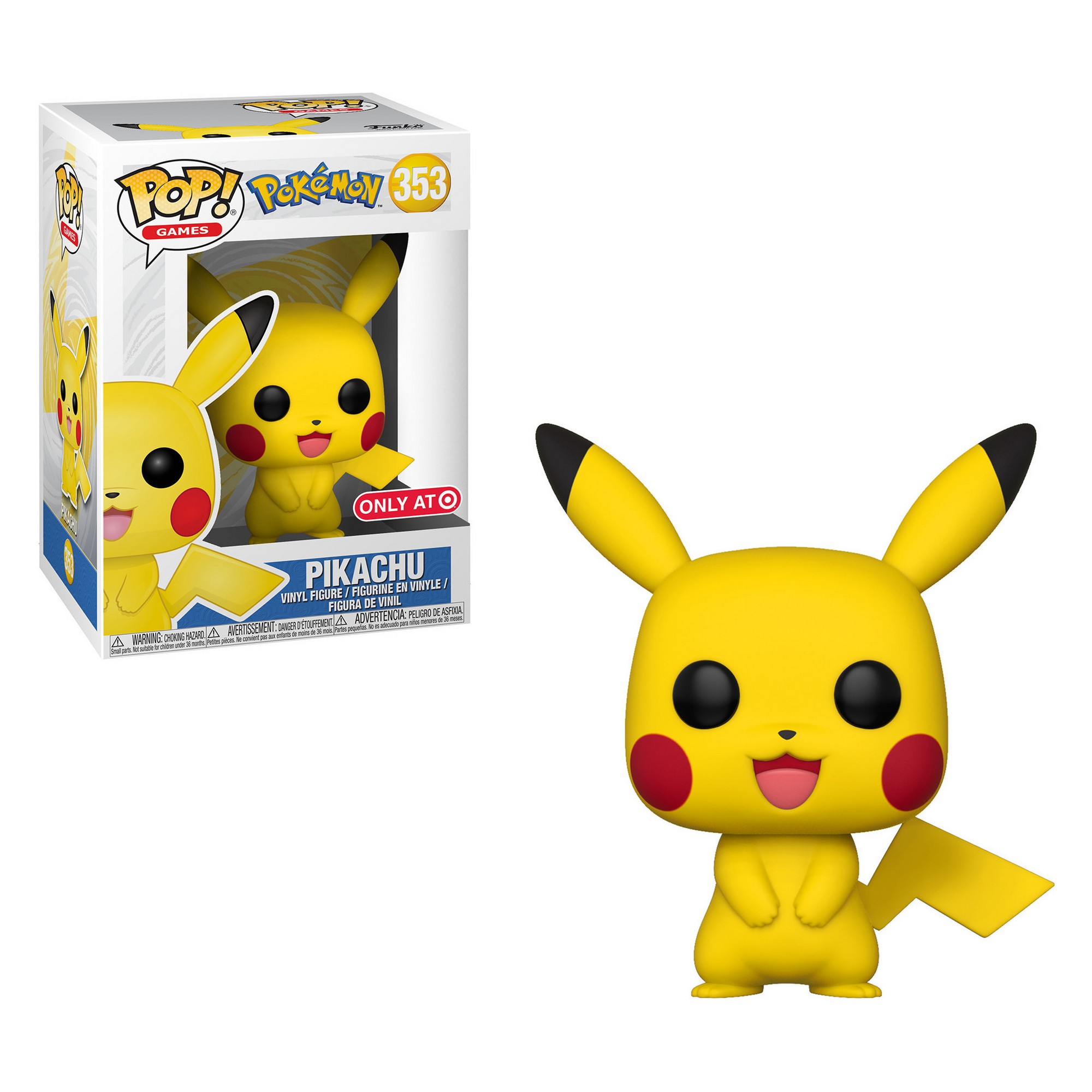 product-7614-5 Pop! Games: Pokemon S1 - Pikachu Exclusif | Figurine Collectible