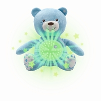 Ourson bleu projecteur lumineux pour enfants
