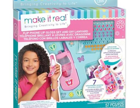 Set de Gloss à Lèvres et Lanyard DIY Flip Phone