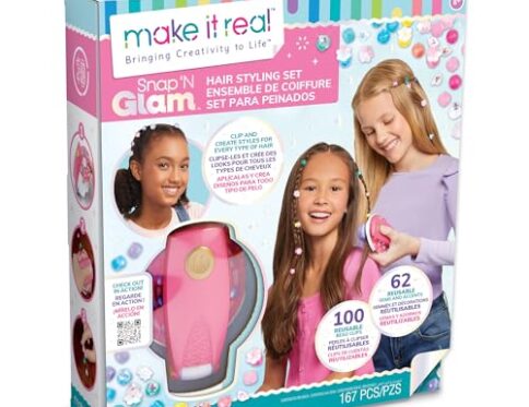 Snap n' Glam Hair Styling Set - Set de coiffure complet