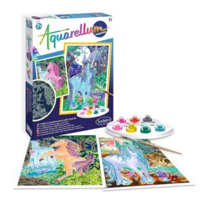 AQUARELLUM PHOSPHO Licornes - Peinture à l'eau créative