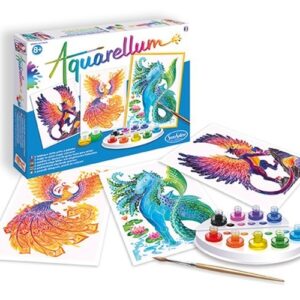 AQUARELLUM - Animaux Mythiques à Peindre - Créativité et Magie