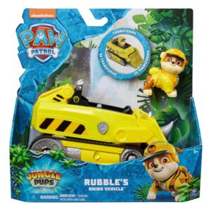 VEHICULE + FIGURINE RUBEN JUNGLE PUPS - La Pat' Patrouille