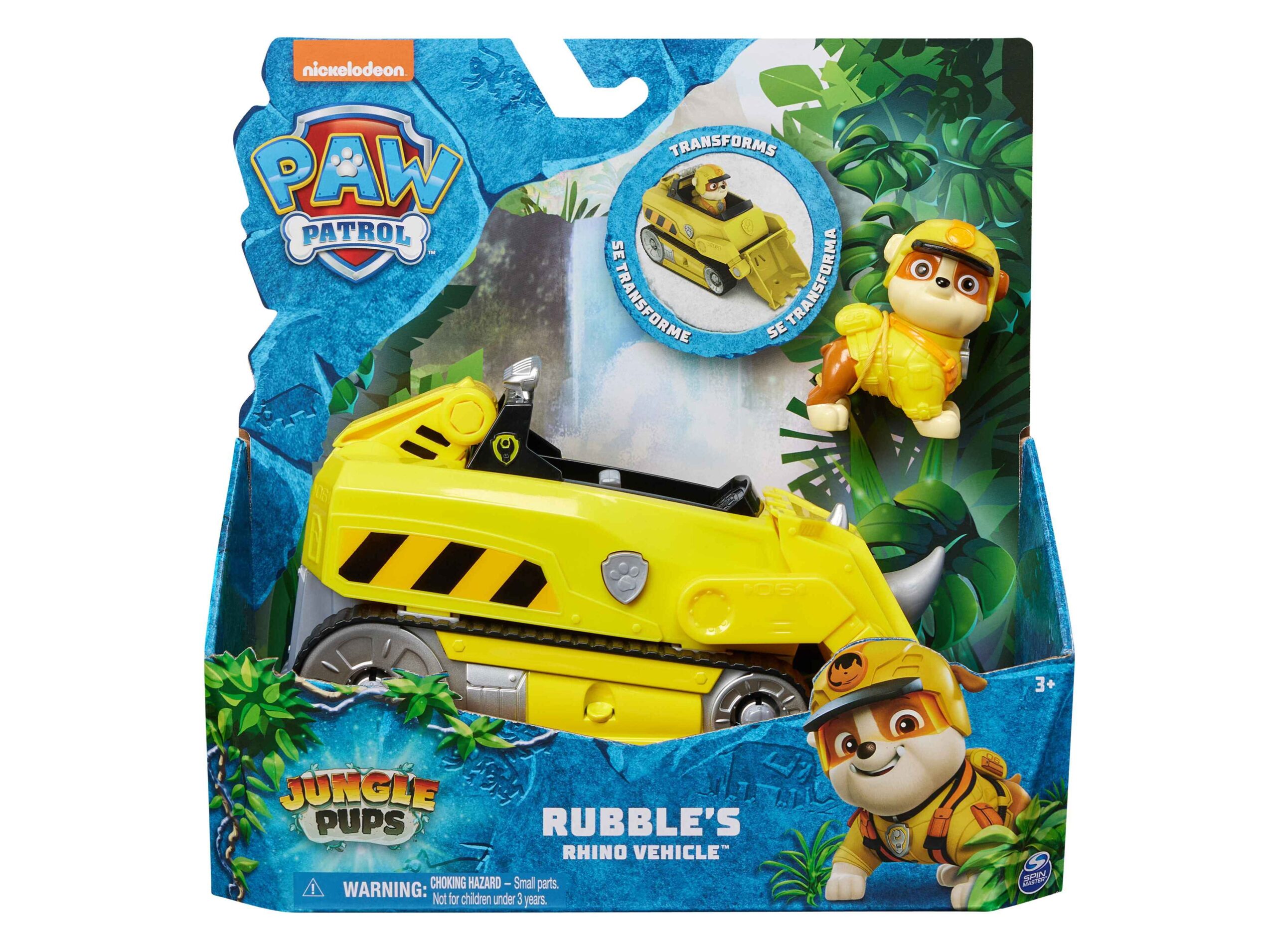 VEHICULE + FIGURINE RUBEN JUNGLE PUPS - La Pat' Patrouille