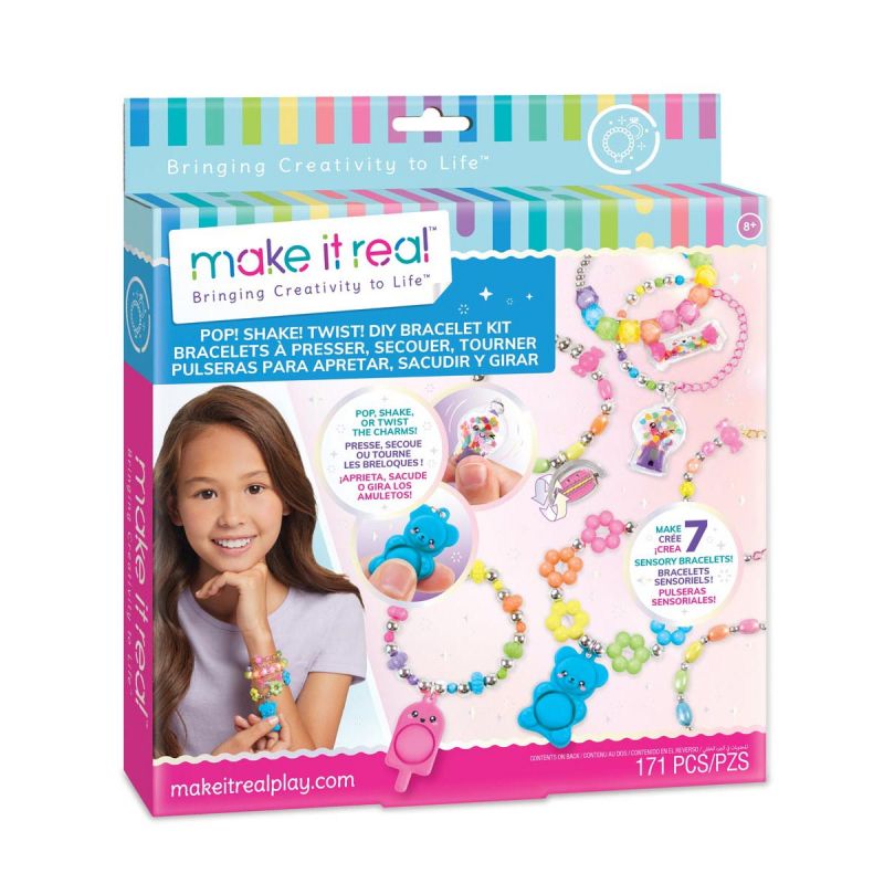 product-8208-2 Pop! Shake! Twist! DIY Bracelet Kit - Atelier créatif amusant
