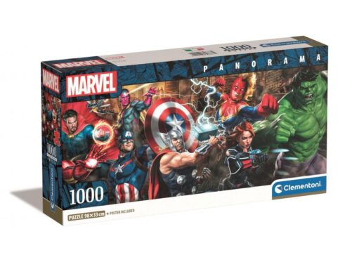 Puzzle 1000 pièces Marvel - Un défi ludique et coloré