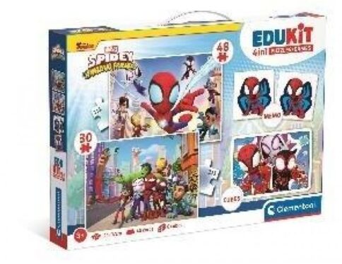 Edukit 4 en 1 - Spidey et ses amis incroyables | Jeux éducatifs