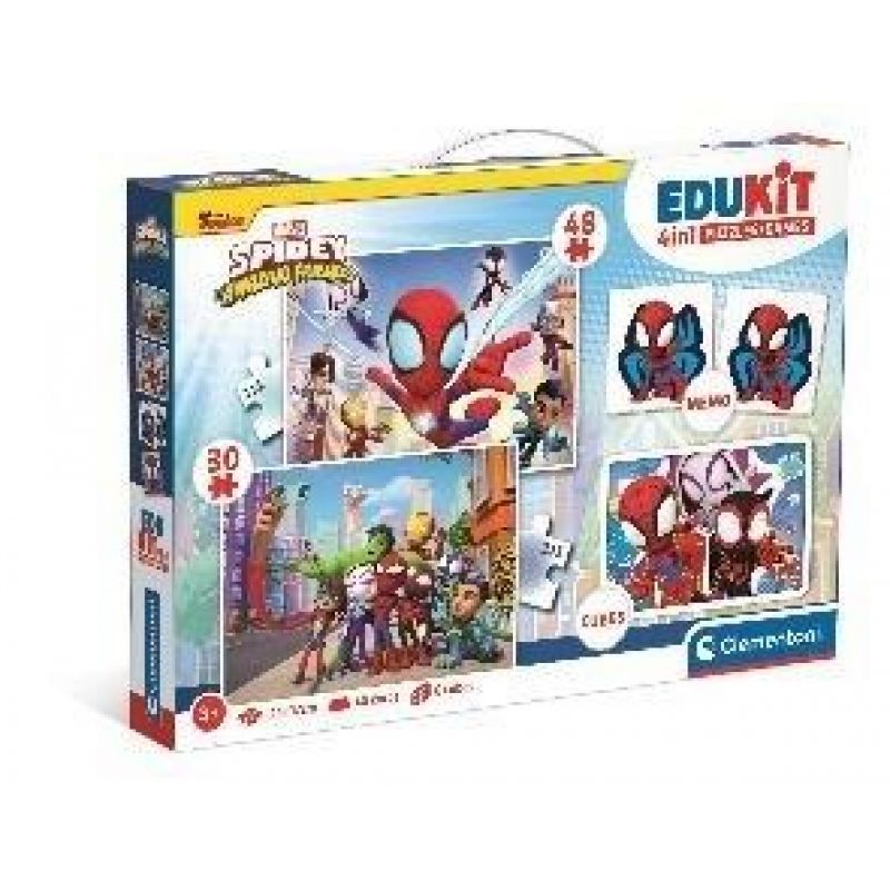 Edukit 4 en 1 - Spidey et ses amis incroyables | Jeux éducatifs