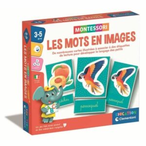 Montessori - Les mots : Apprentissage ludique d'écriture