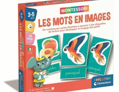 Montessori - Les mots : Apprentissage ludique d'écriture