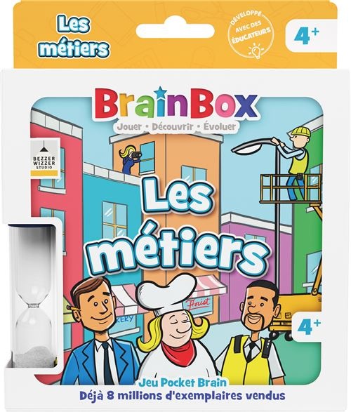 BrainBox Pocket : Métiers - Jeu éducatif ludique