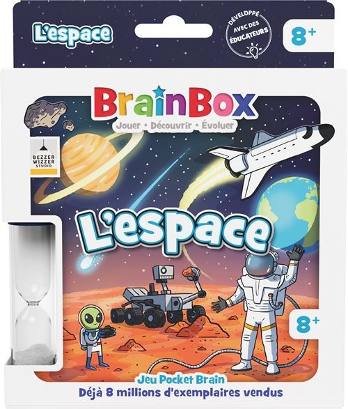 BrainBox Pocket : l'Espace - Jeu Éducatif Amusant