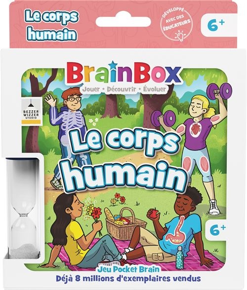 BrainBox Pocket : Le Corps Humain - Jeu éducatif interactif