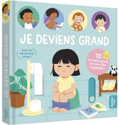 Je deviens grand - Un livre engageant pour les enfants