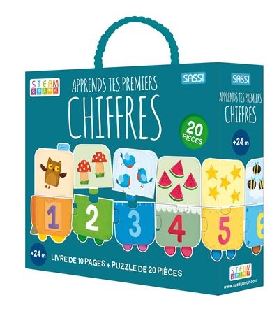 product-7985-1 Livre et Puzzle Éducatif pour les Chiffres - Educa