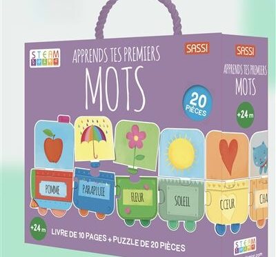 Livre et puzzle éducatif pour développer l'apprentissage des enfants