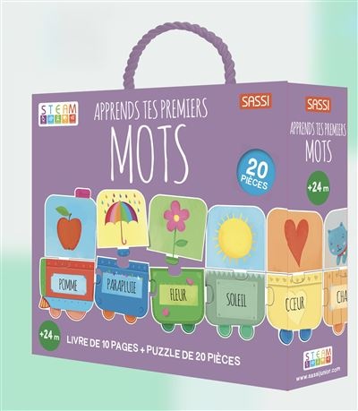 Livre et puzzle éducatif pour développer l'apprentissage des enfants