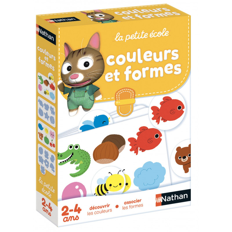 La petite école 2 à 4 ans – Apprentissage des couleurs et formes