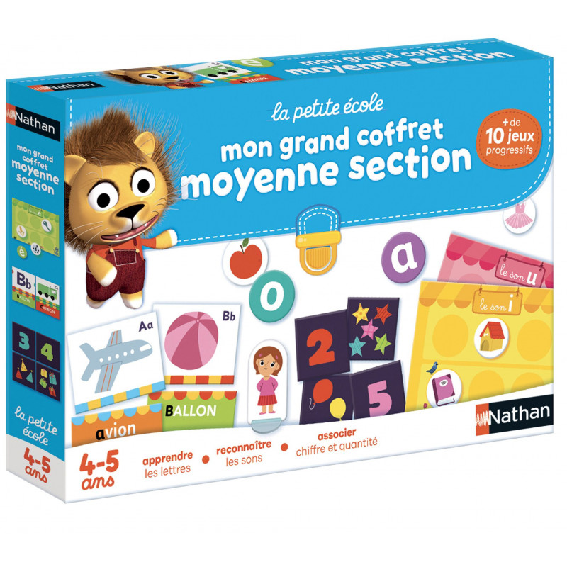 La petite école 4 à 5 ans – Moyenne Section : jeux éducatifs ludo-éducatifs