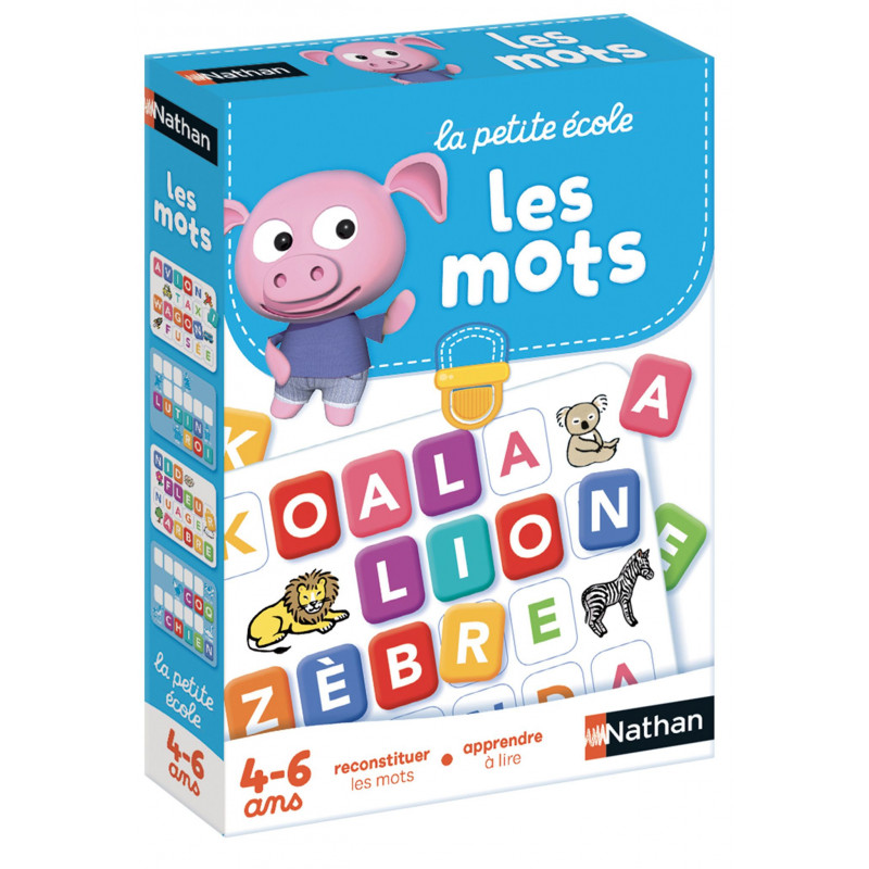 La petite école 4 à 6 ans - Les mots : Apprenez les lettres facilement