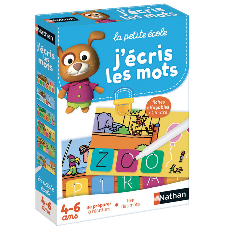 J’écris les mots – La petite école 4 à 6 ans