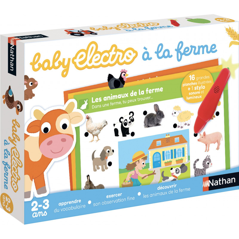 Jeu éducatif Baby Electro La Ferme - Éveil des tout-petits