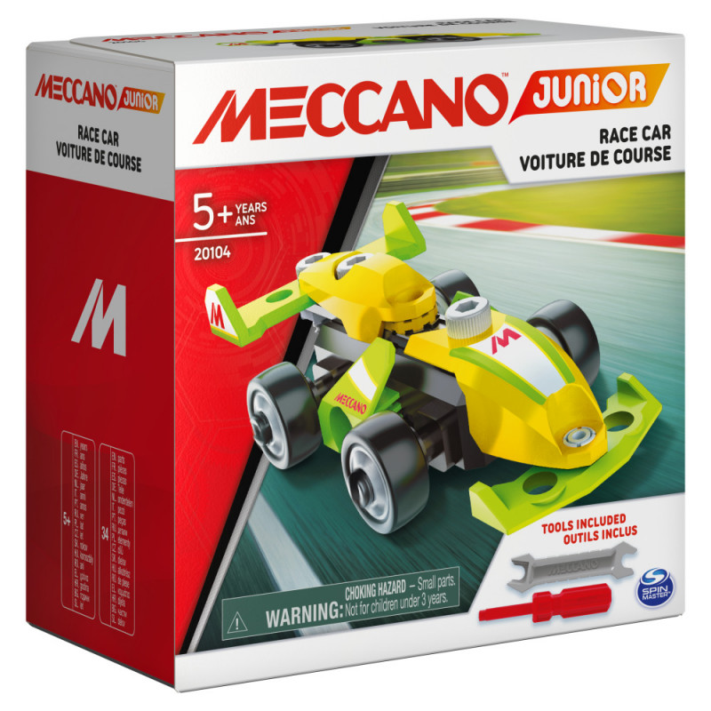 MES PREMIERES CONSTRUCTIONS Meccano Junior – Voiture course
