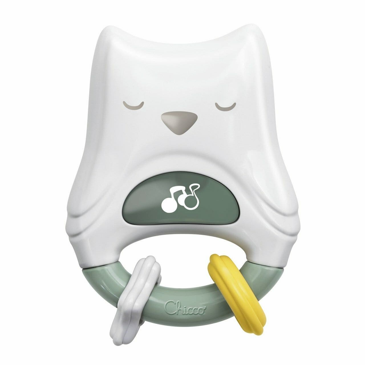 Hochet Jour et Nuit Hibou - Stimulez l'éveil de bébé