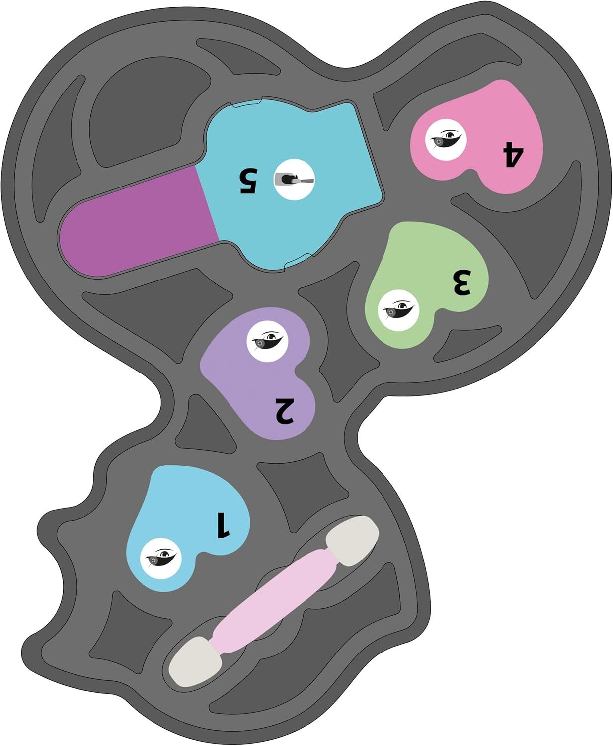 product-7318-3 Palette de maquillage Renard Crazy Chic - Beauté enfantine