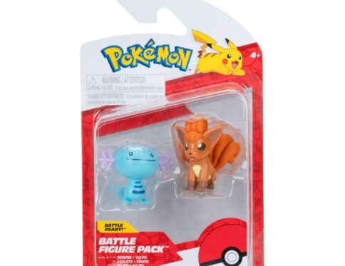 Figurine de Combat Woopêr & Vulpix - Pokémon