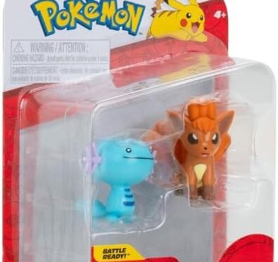 Figurine de Combat Woopêr & Vulpix - Pokémon