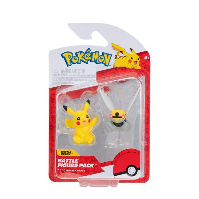 product-8075-1 Battle Figure Pikachu & Ninjask - Figurines Pokémon