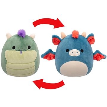 Little Plush 5" Squishmallow - Green Basilisk & Blue Dragon