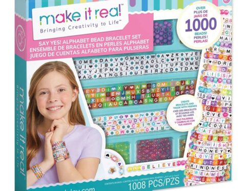 Say Yes! Alphabet Bead Kit - Créez des Bijoux Personnalisés