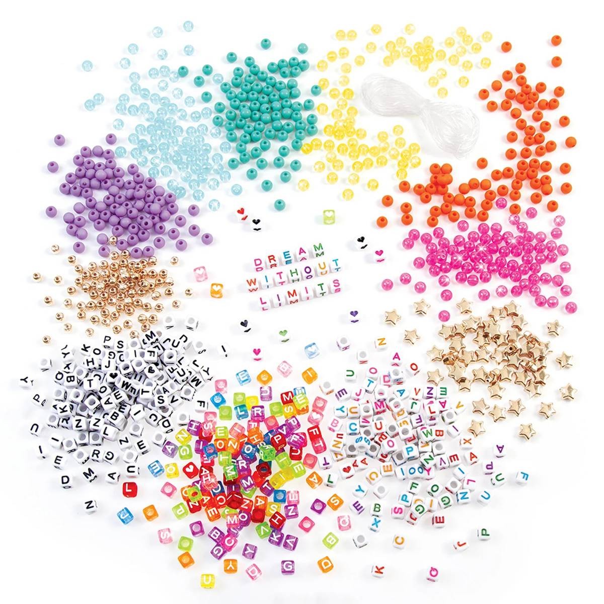 Say Yes! Alphabet Bead Kit - Créez des Bijoux Personnalisés