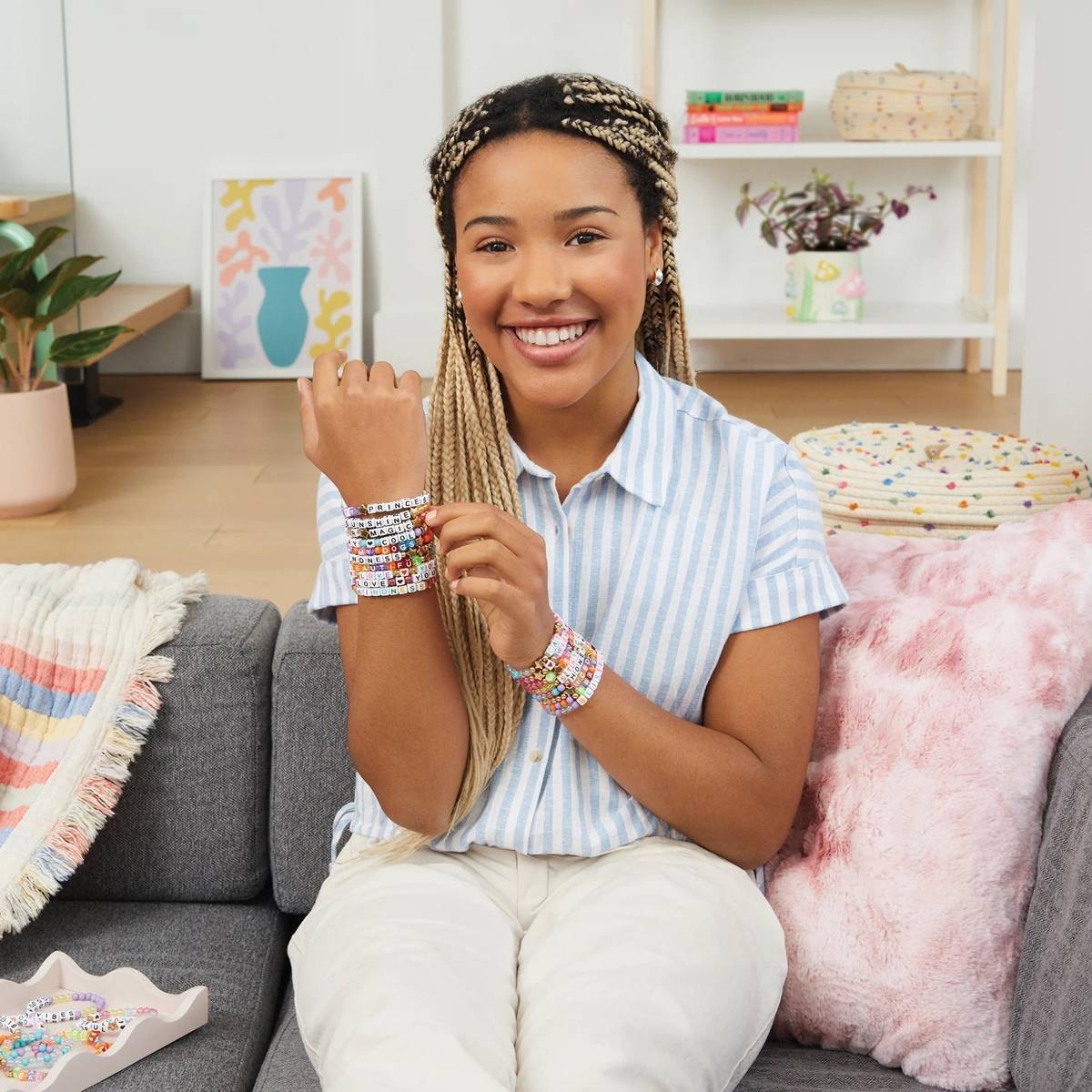 Say Yes! Alphabet Bead Kit - Créez des Bijoux Personnalisés