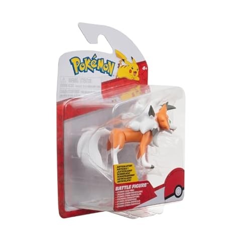 Battle Figure - Lycanroc | Figurine Pokémon de Collection