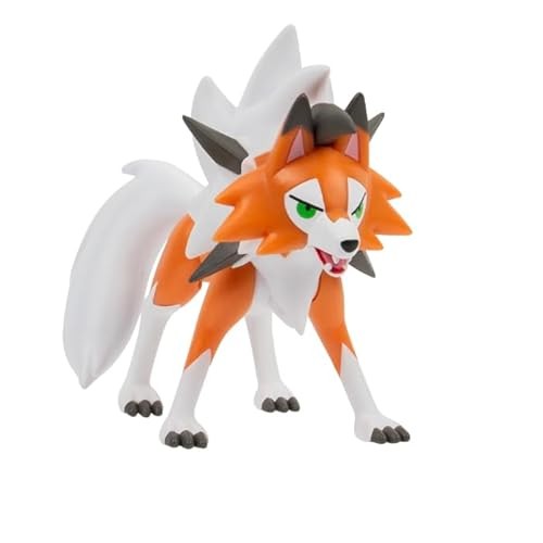 Battle Figure - Lycanroc | Figurine Pokémon de Collection