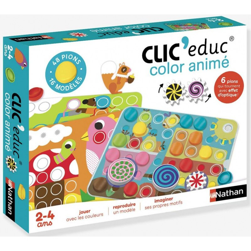 Clic educ color animé – Apprentissage des couleurs