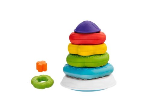 2 in 1 Ring Tower - Jeu de construction pour enfants