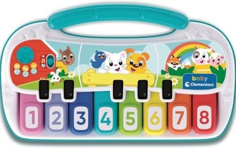Piano chiffres et animaux - Jouet éducatif interactif