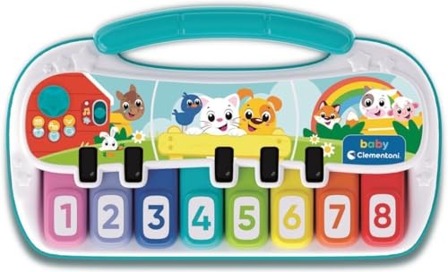 Piano chiffres et animaux - Jouet éducatif interactif