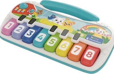 Piano chiffres et animaux - Jouet éducatif interactif