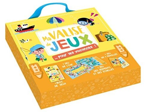 Ma valise de jeux pour les vacances - Amusement garanti