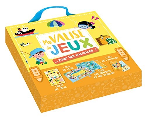 Ma valise de jeux pour les vacances - Amusement garanti
