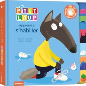 P'TIT LOUP APPREND A S'HABILLER - Livre Éducatif pour Enfants