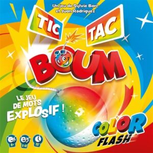 Tic Tac Boum Color Flash - Jeu de réflexes divertissant