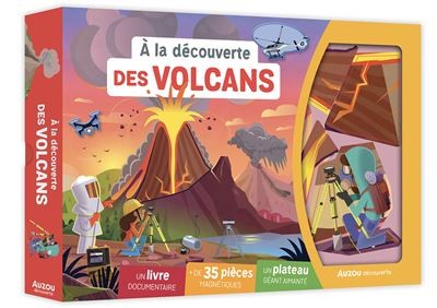 Coffret magnétique À LA DECOUVERTE DES VOLCANS - Éducation