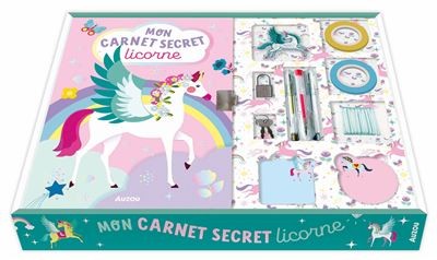 Mon Coffret Secret Licorne - Cadeau Féérique pour Enfants