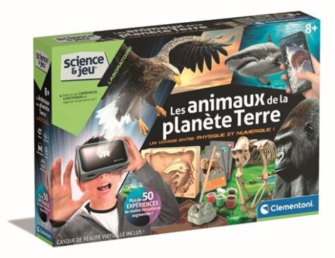 Coffret découverte animaux avec réalité virtuelle - Fun et éducatif